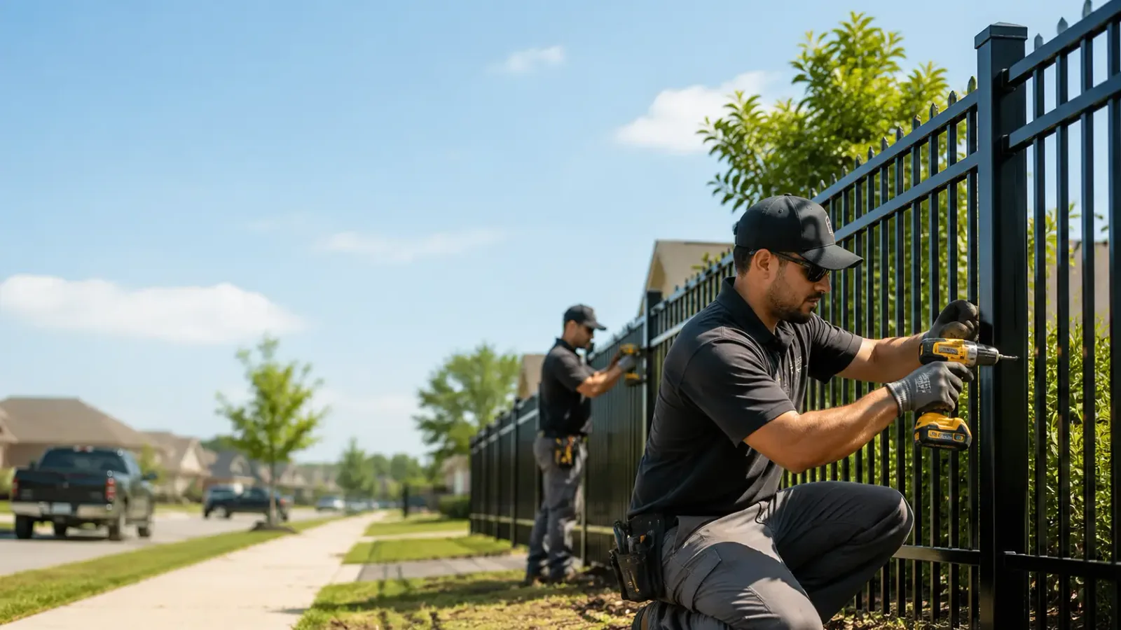 Metal Fence Installation in Odessa, MN